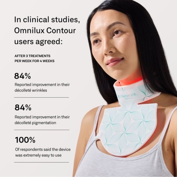OMNILUX Neck & Décolleté LED Mask - Picture 4 of 5